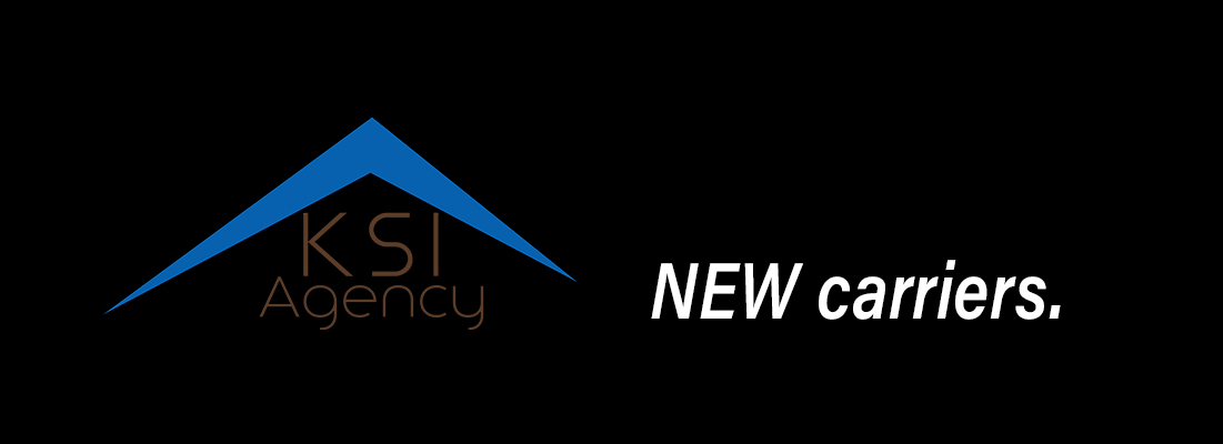 KSI Agency now offers new carriers.